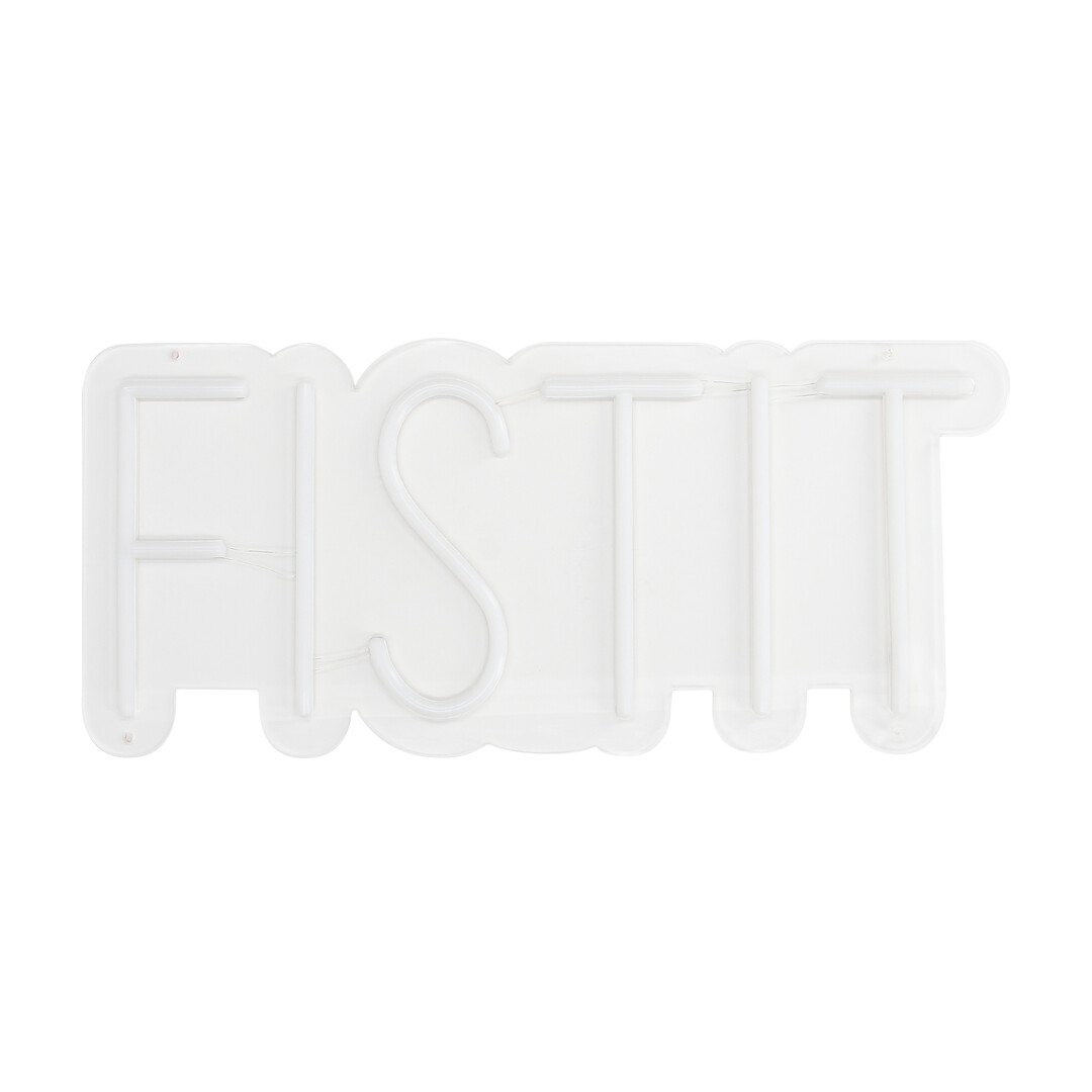 LED Neon Merkteken – Fist It