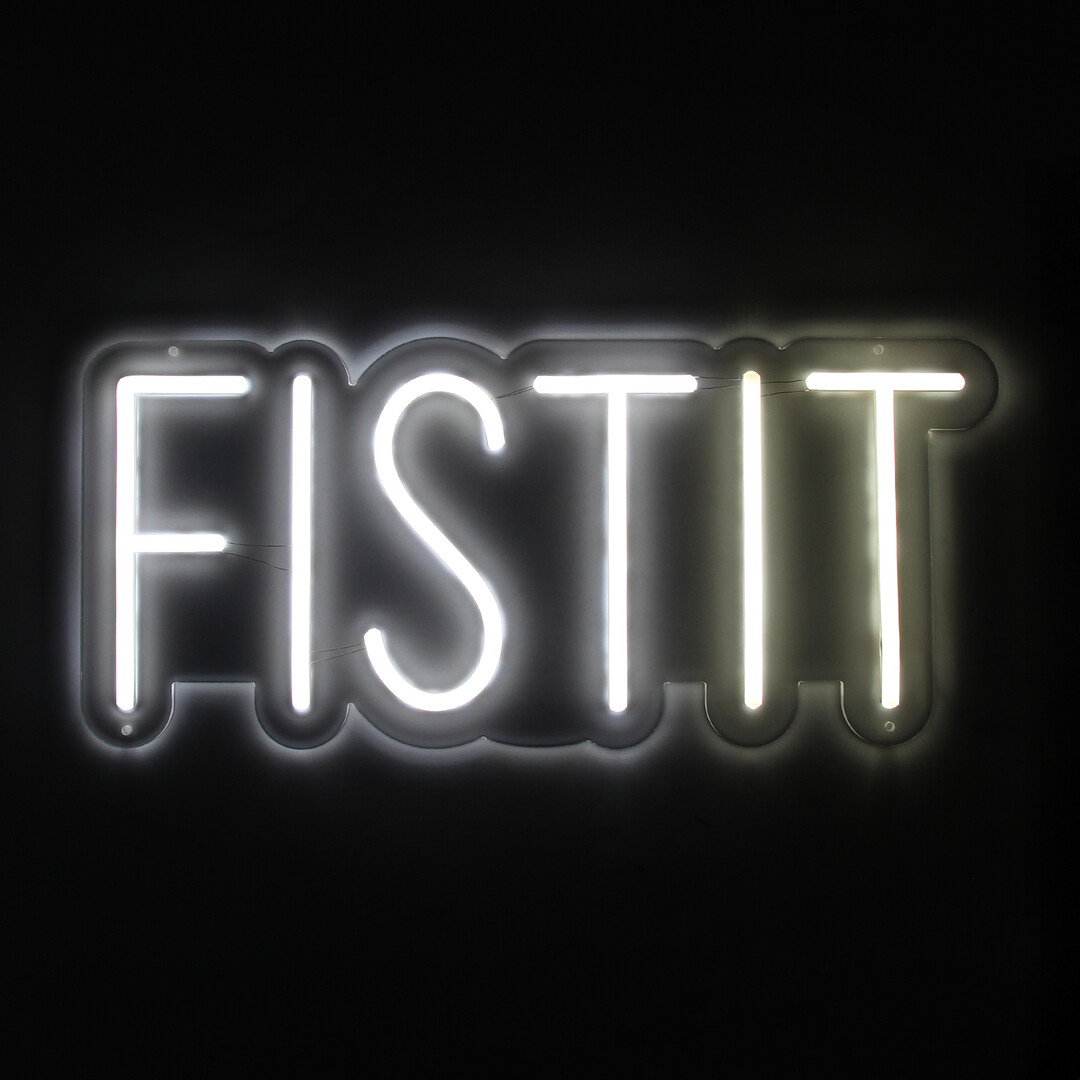 LED Neon Brand Sign – Fist It