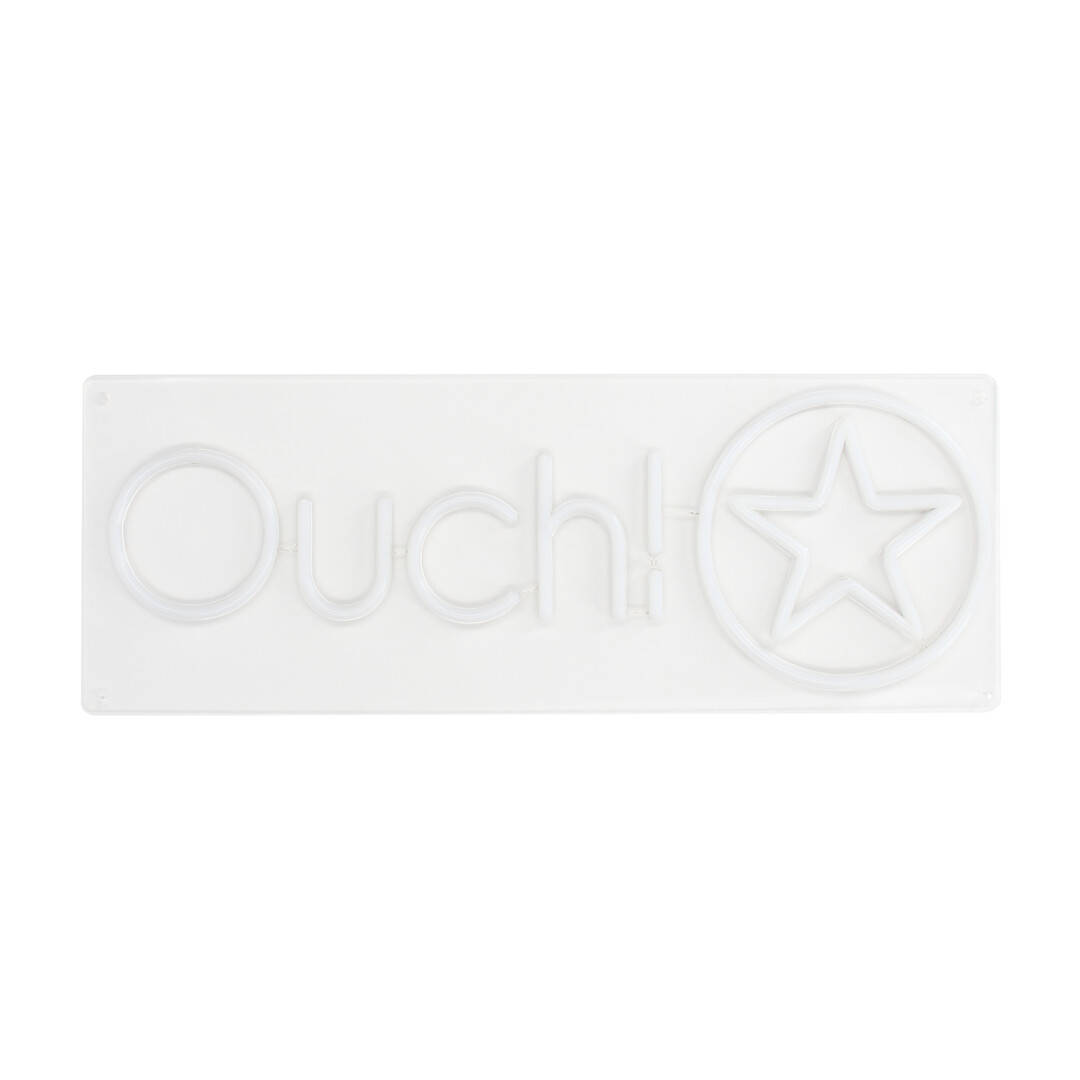 LED Neon Merkenbord – Ouch!