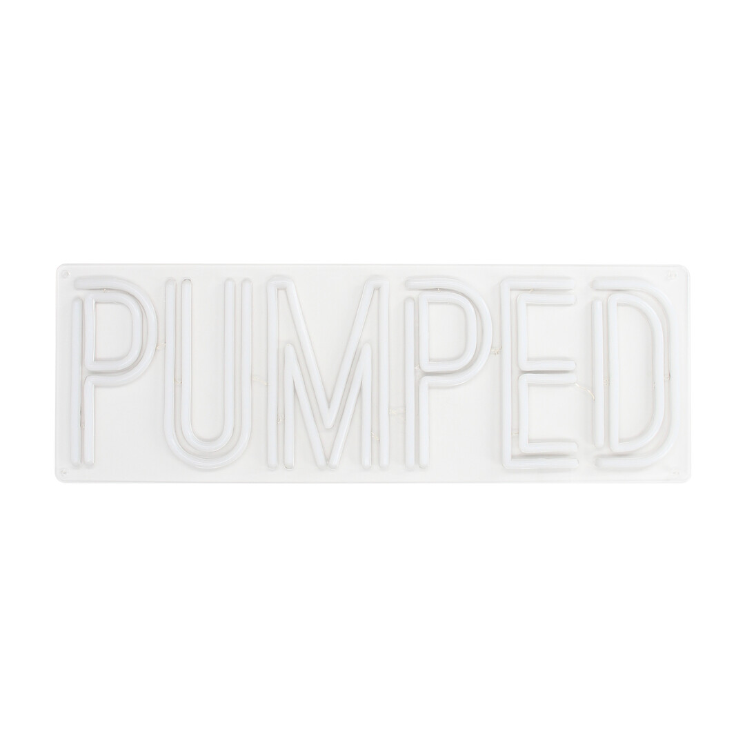 LED Neon Merkenbord – Pumped