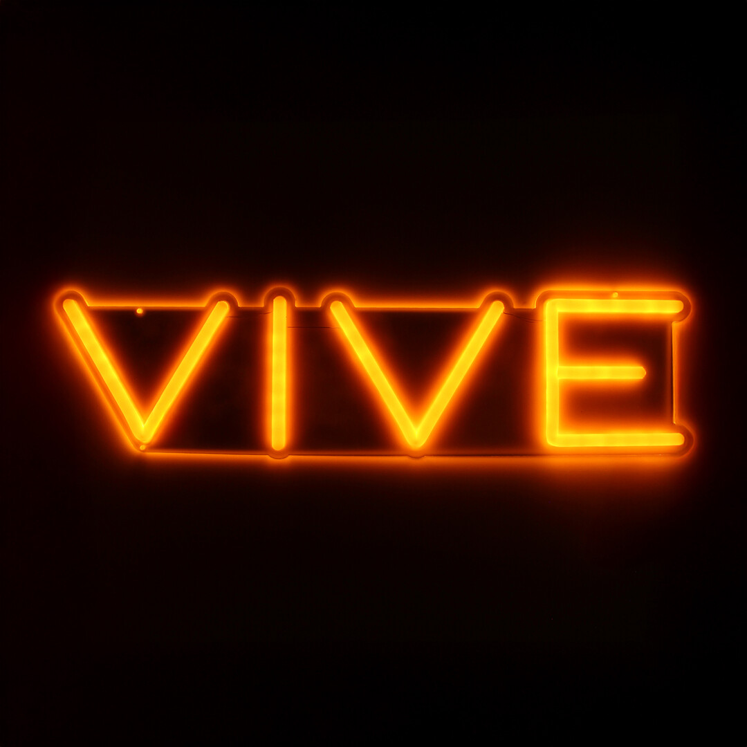 LED Neon Merkteken – VIVE
