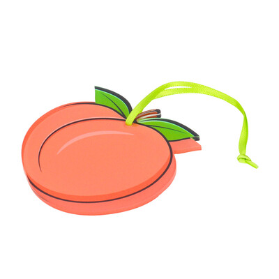 Festive Ornament - Peach Festive Ornament - Peach