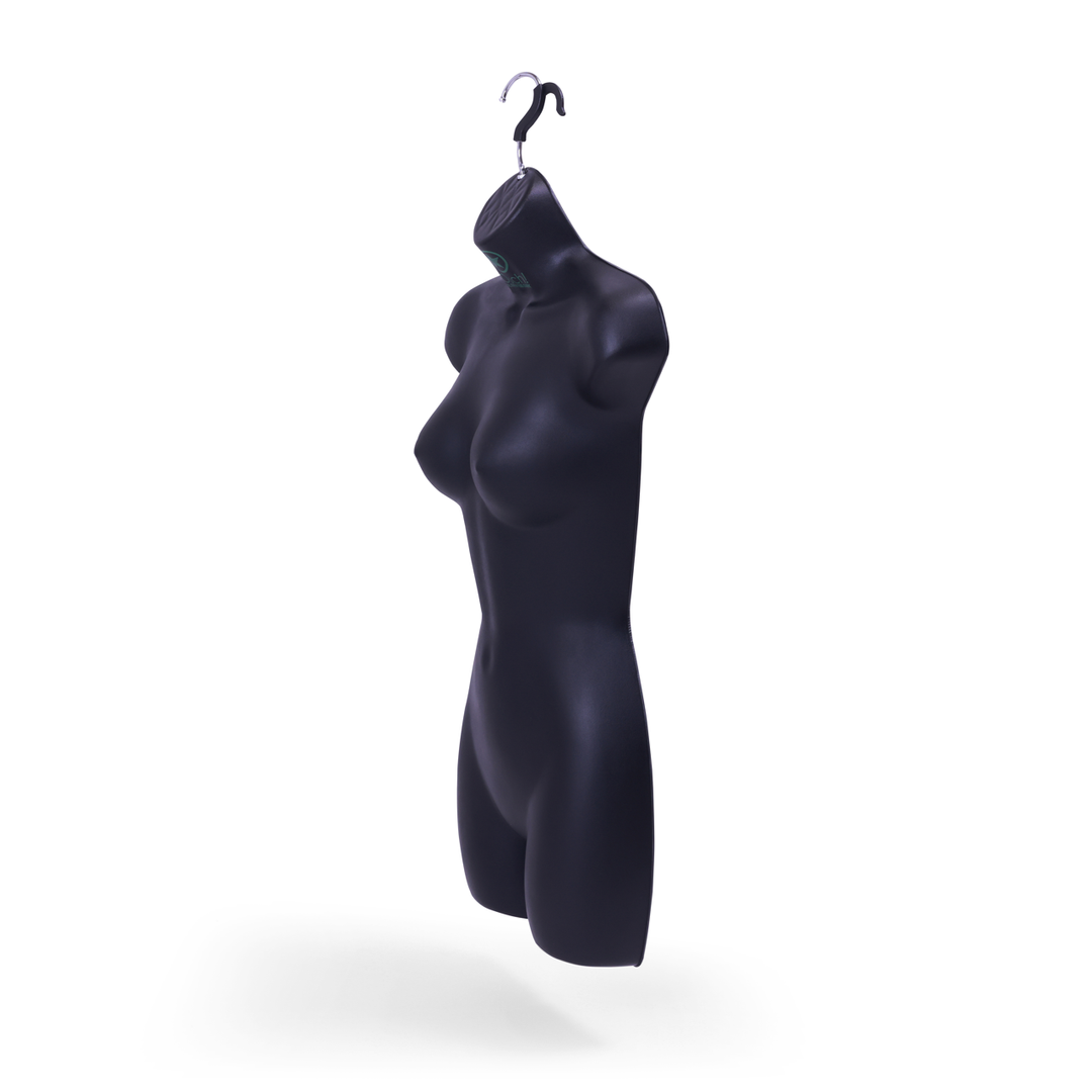 Ouch! GITD Mannequin Volledig Lichaam Vrouwelijk – Zwart