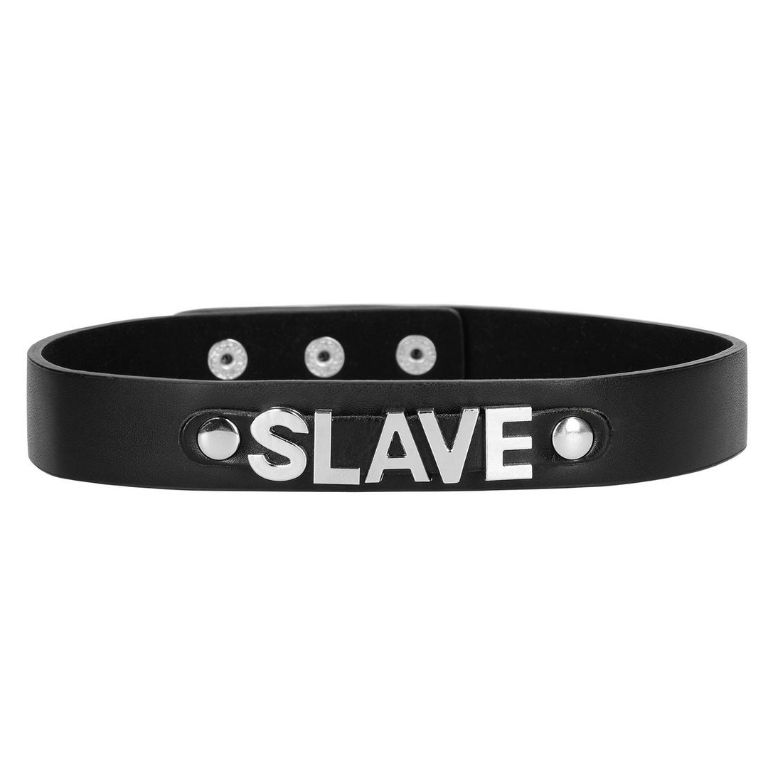 Slave-halsband – Zwart