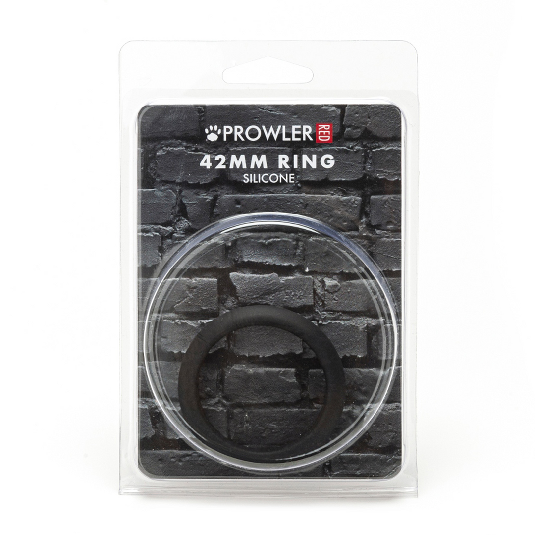 Silicone 42mm Ring – Zwart