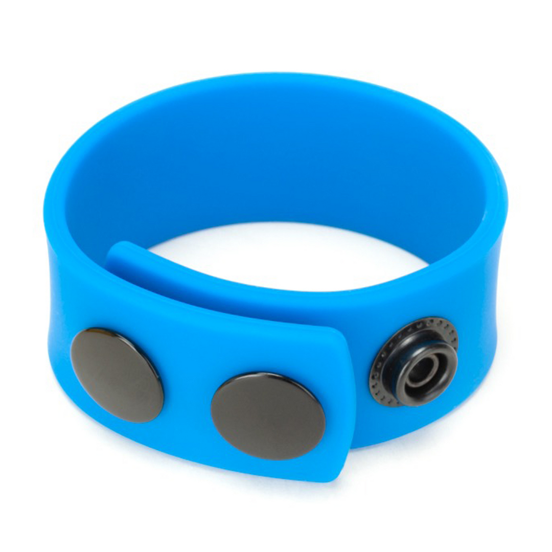 Correa de Silicona para Pene - Azul Oscuro