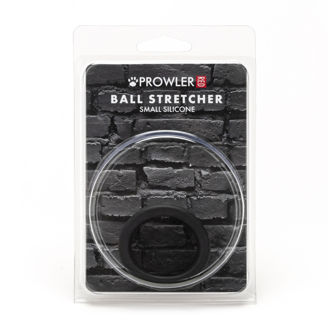 Silicone Ball Stretcher – Klein – Zwart