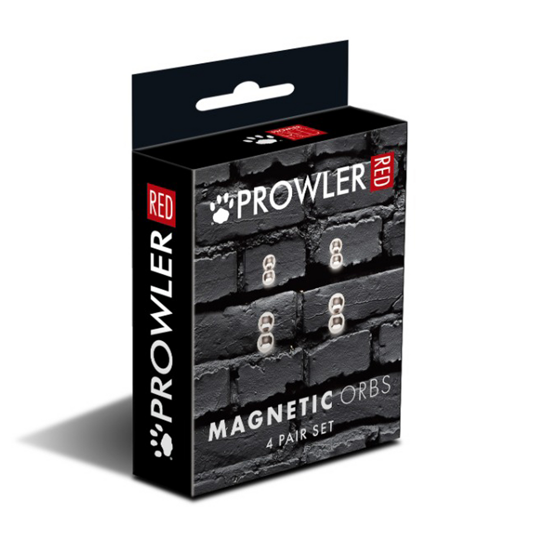 Magnetische Orbs – 4 Paar Set – Zilver