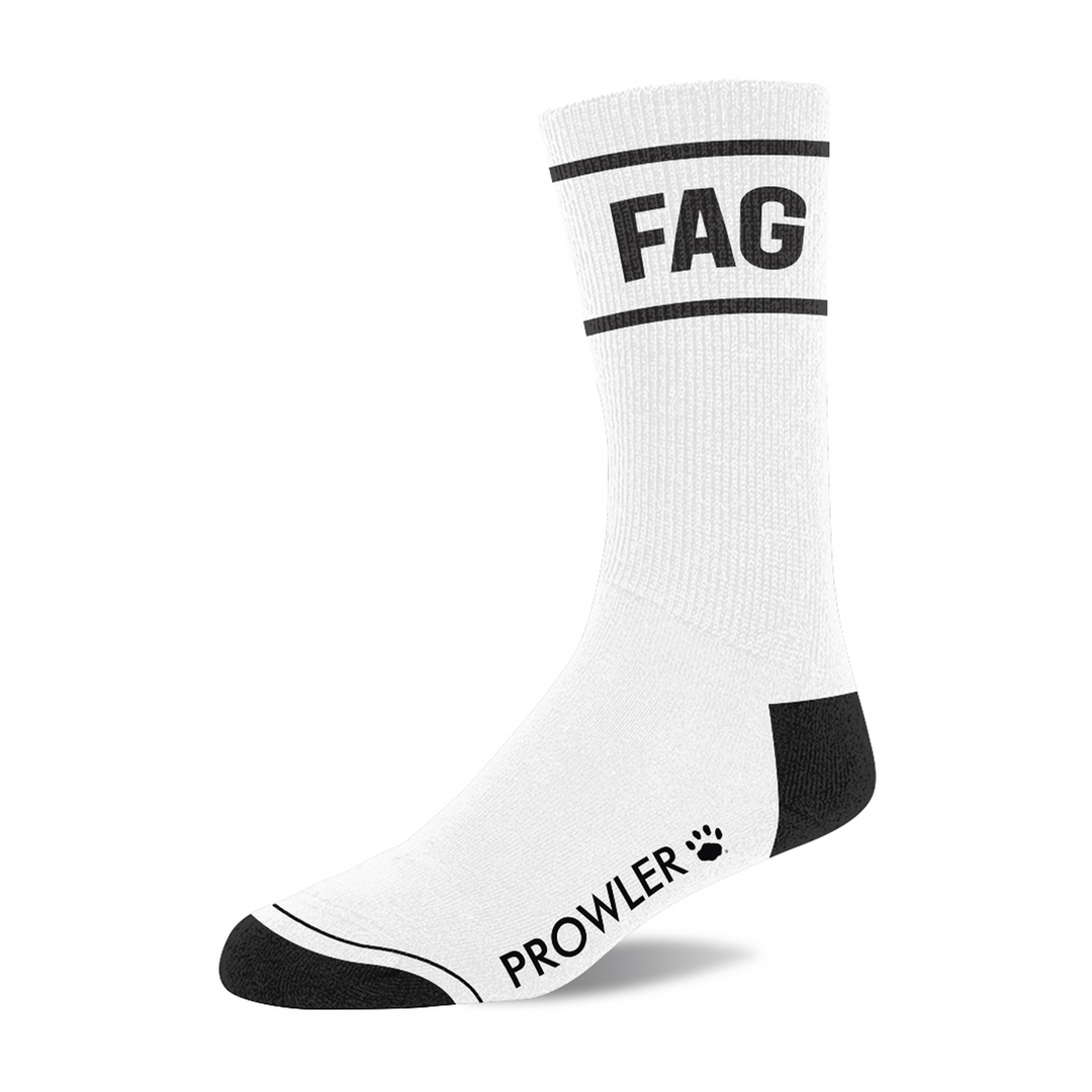 Fag Sokken – Wit/Zwart