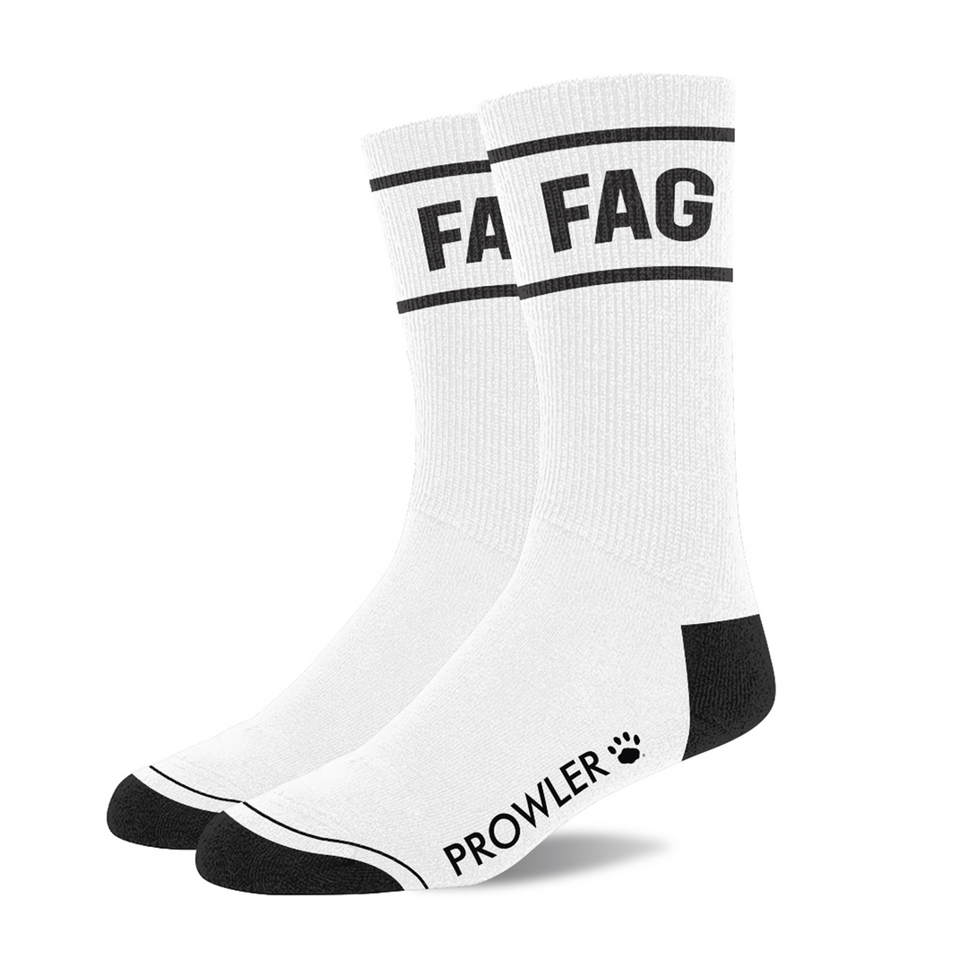 Fag Sokken – Wit/Zwart