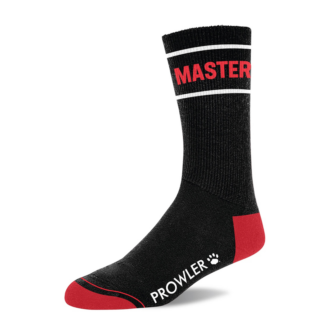 Master Socks – Zwart/Rood