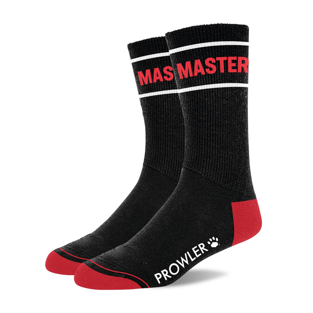 Master Socks - Negro/Rojo