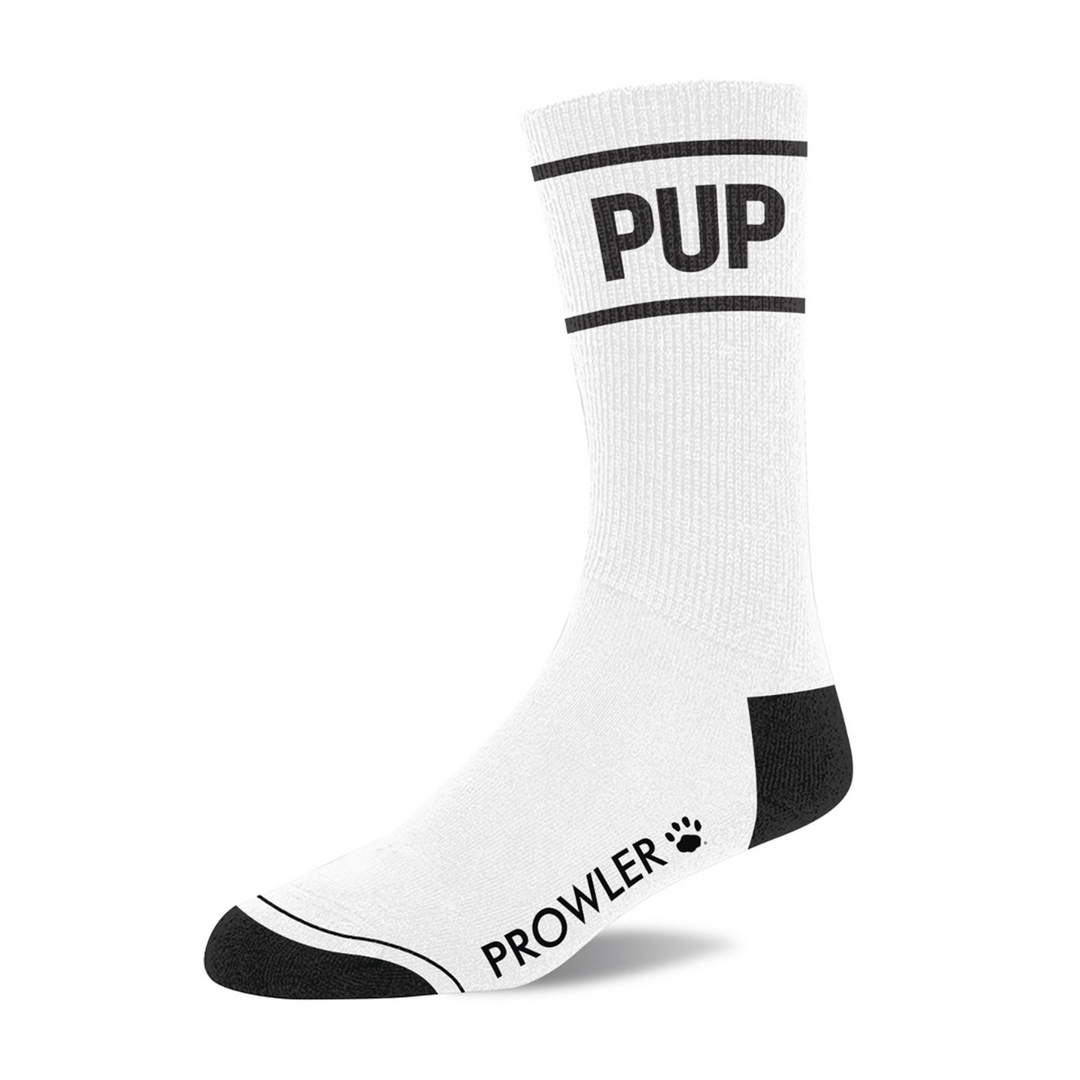 Pup Sokken – Wit/Zwart