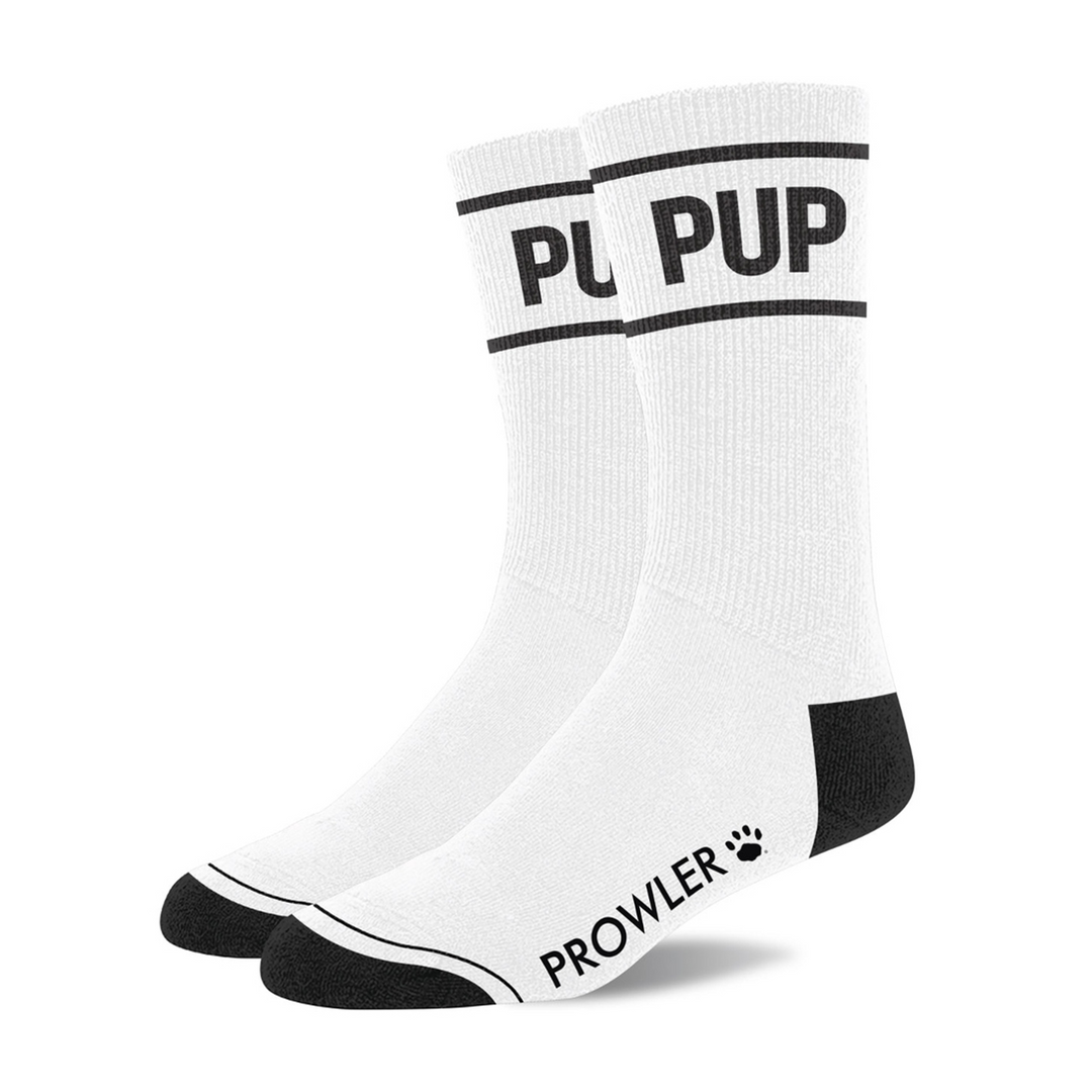 Pup Sokken – Wit/Zwart