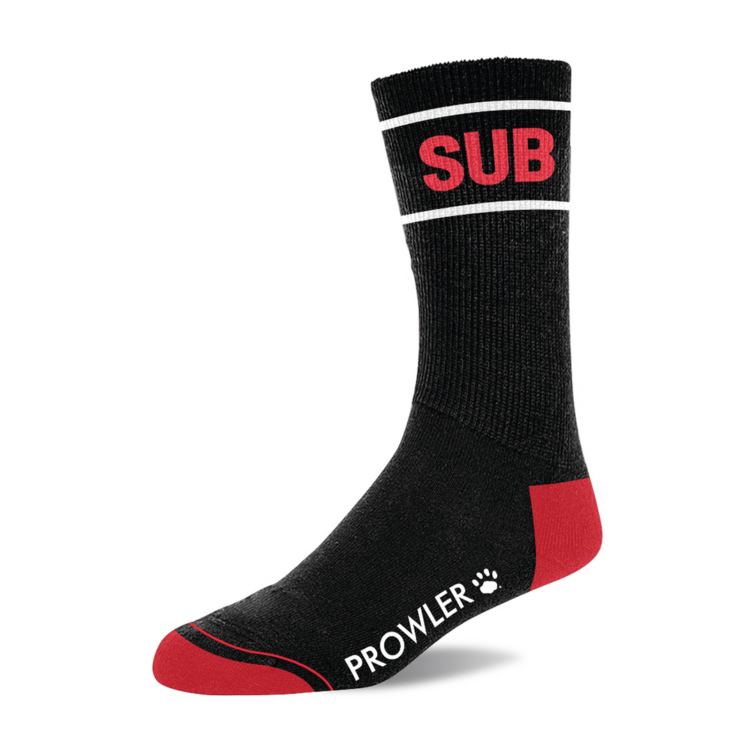 Sub Sokken – Zwart/Rood