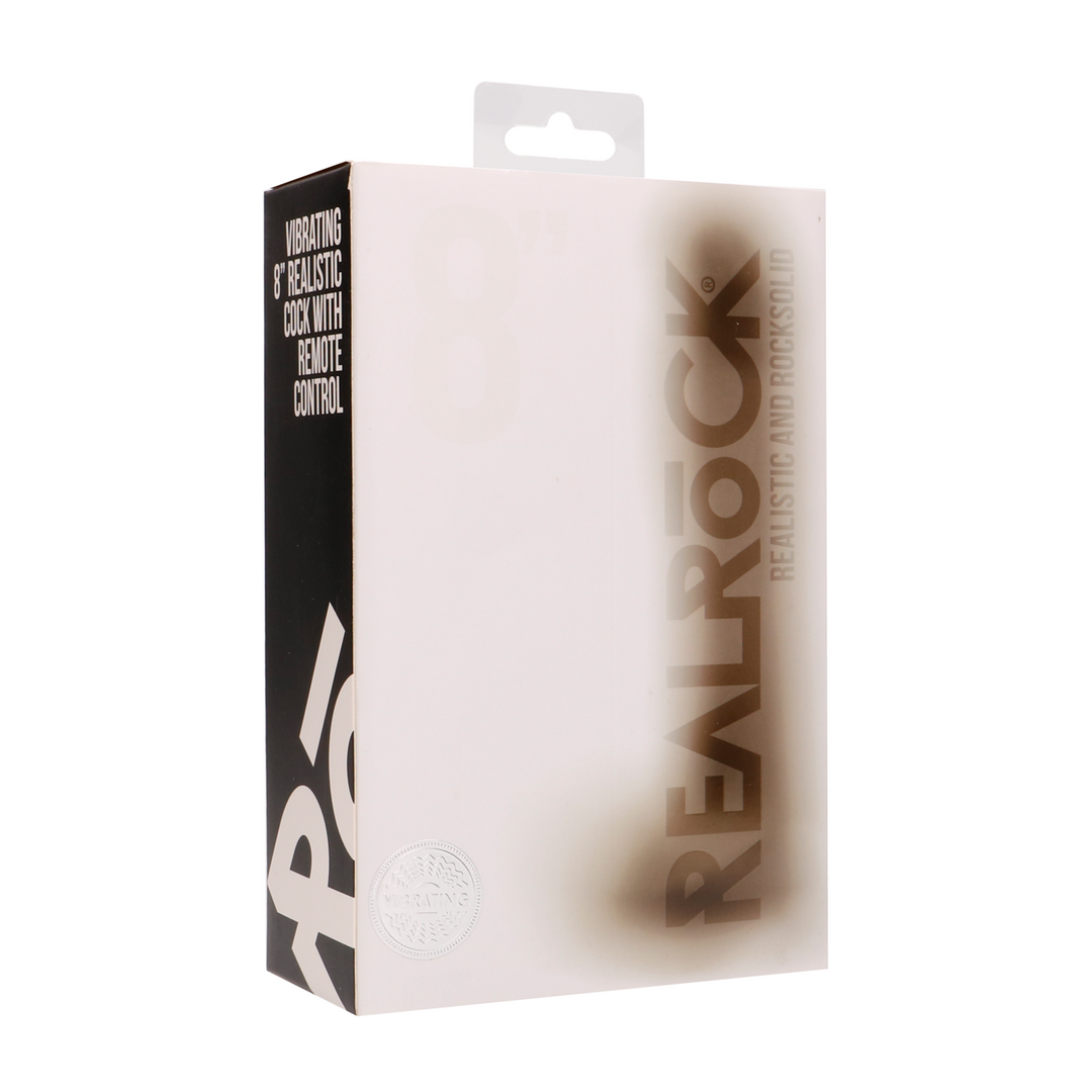Vibrerende Realistische Cock met Scrotum – 8 / 20 cm