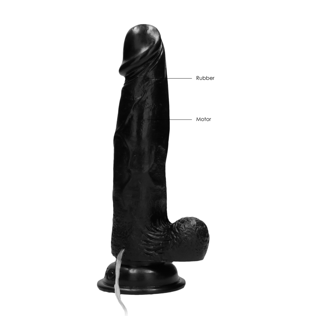 Vibrerende Realistische Cock met Scrotum – 8 / 20 cm