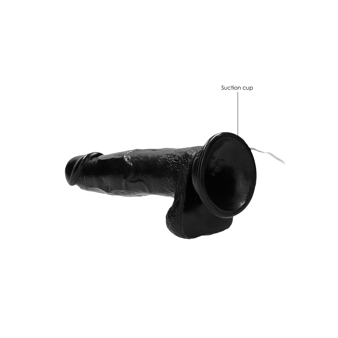 Vibrerende Realistische Cock met Scrotum – 8 / 20 cm