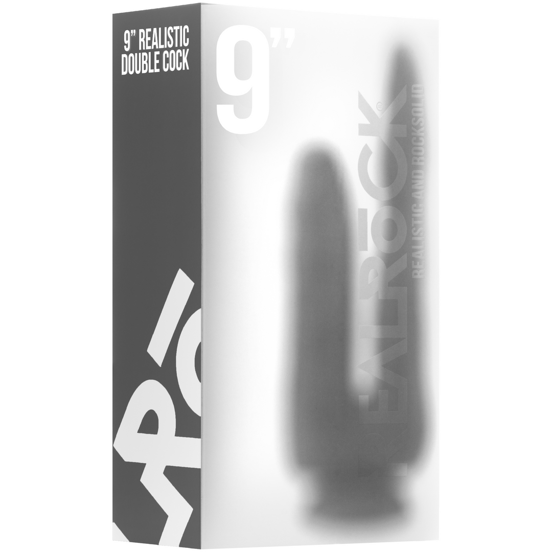 Realistic Double Cock – 9 / 23 cm