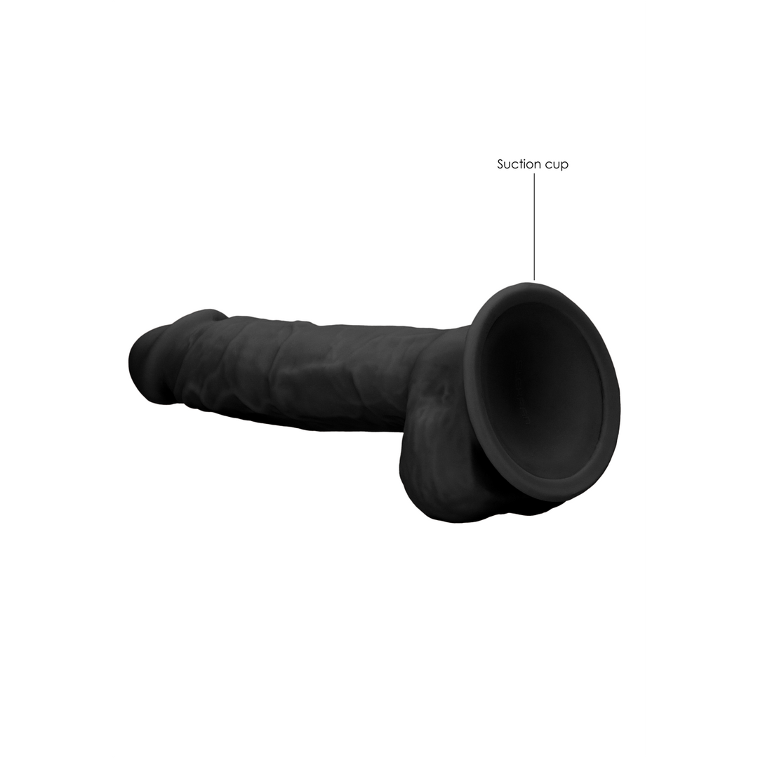 Siliconen Dildo met Ballen – 9 / 23 cm