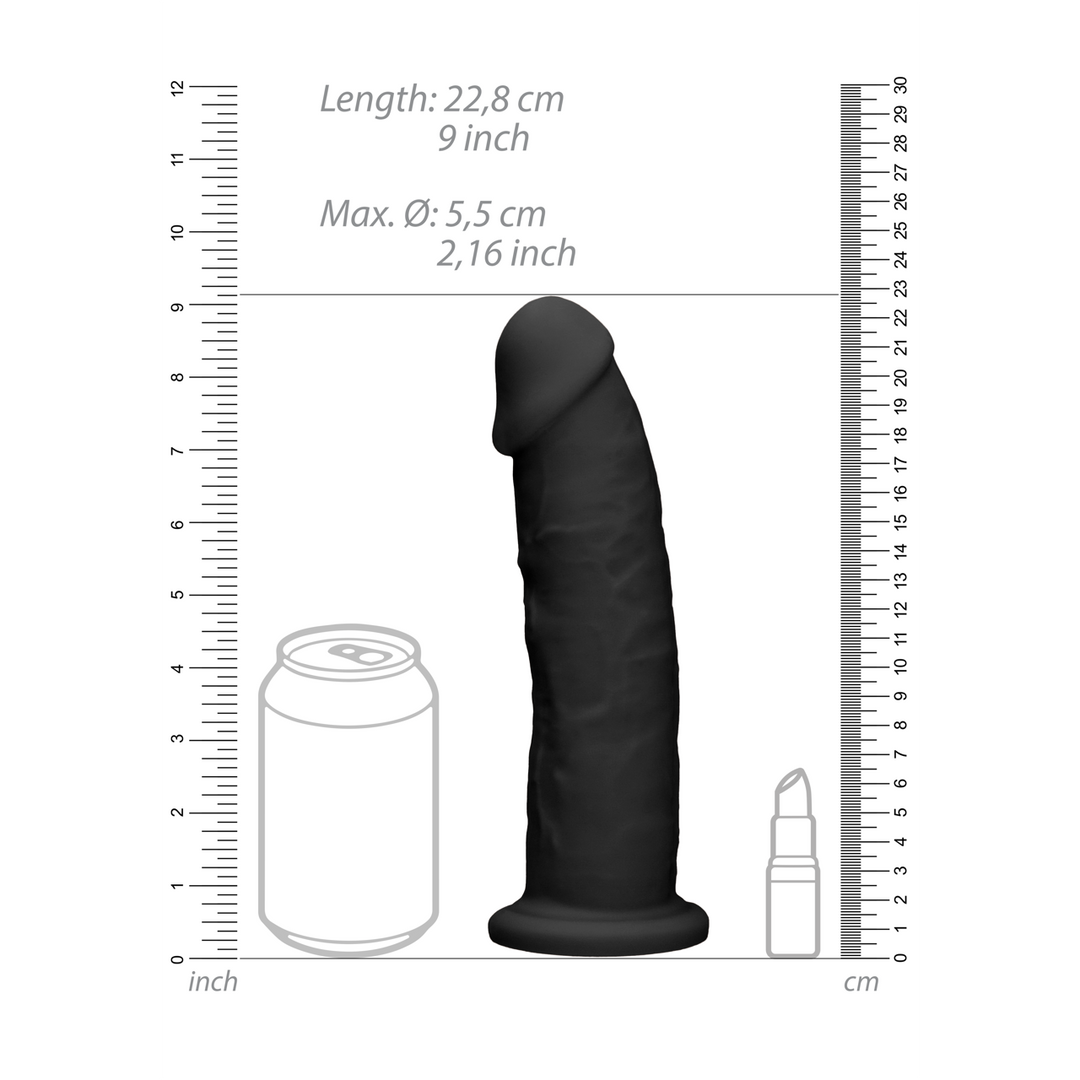 Silicone Dildo without Balls – 9 / 23 cm