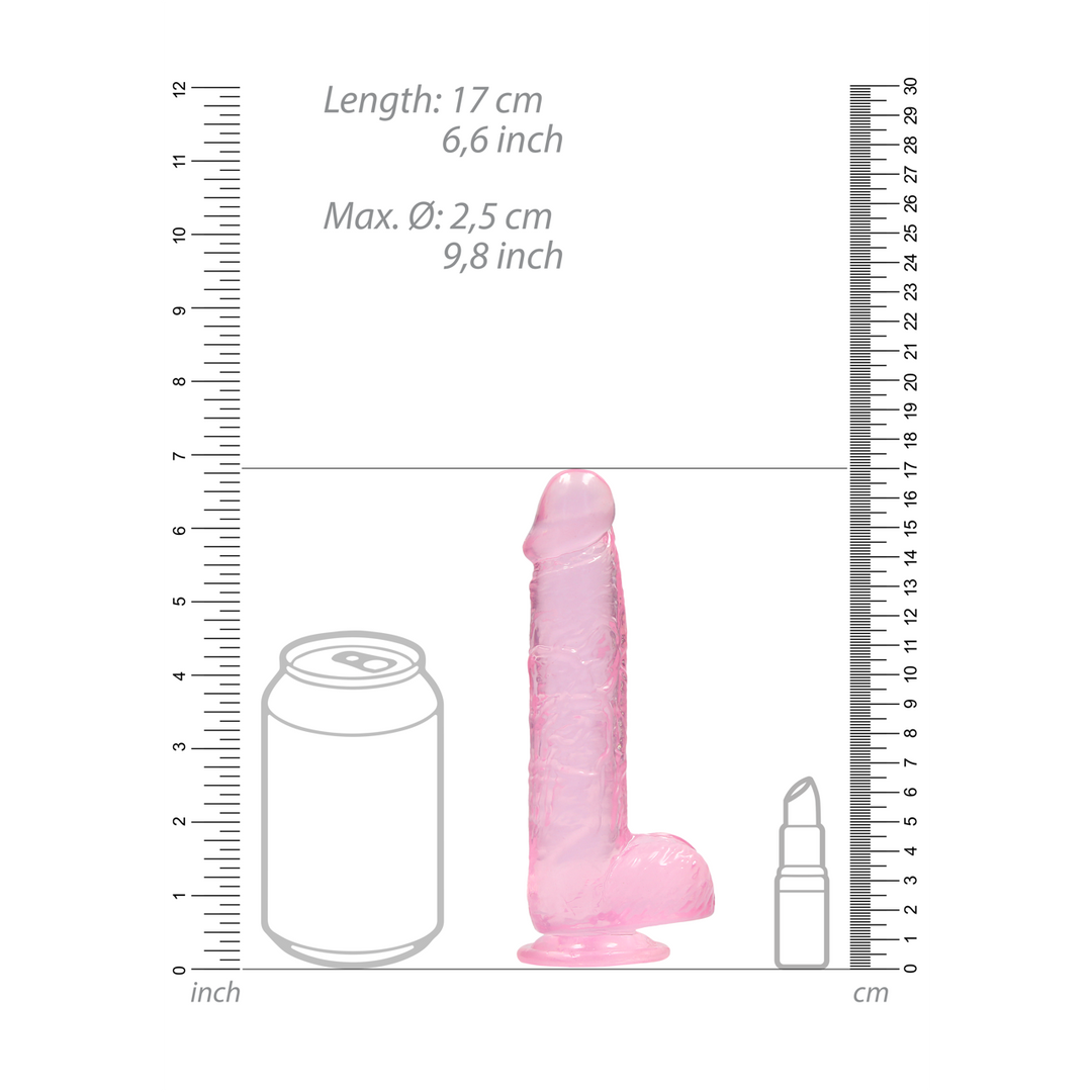 Realistisch Dildo met Ballen – 6 / 15 cm