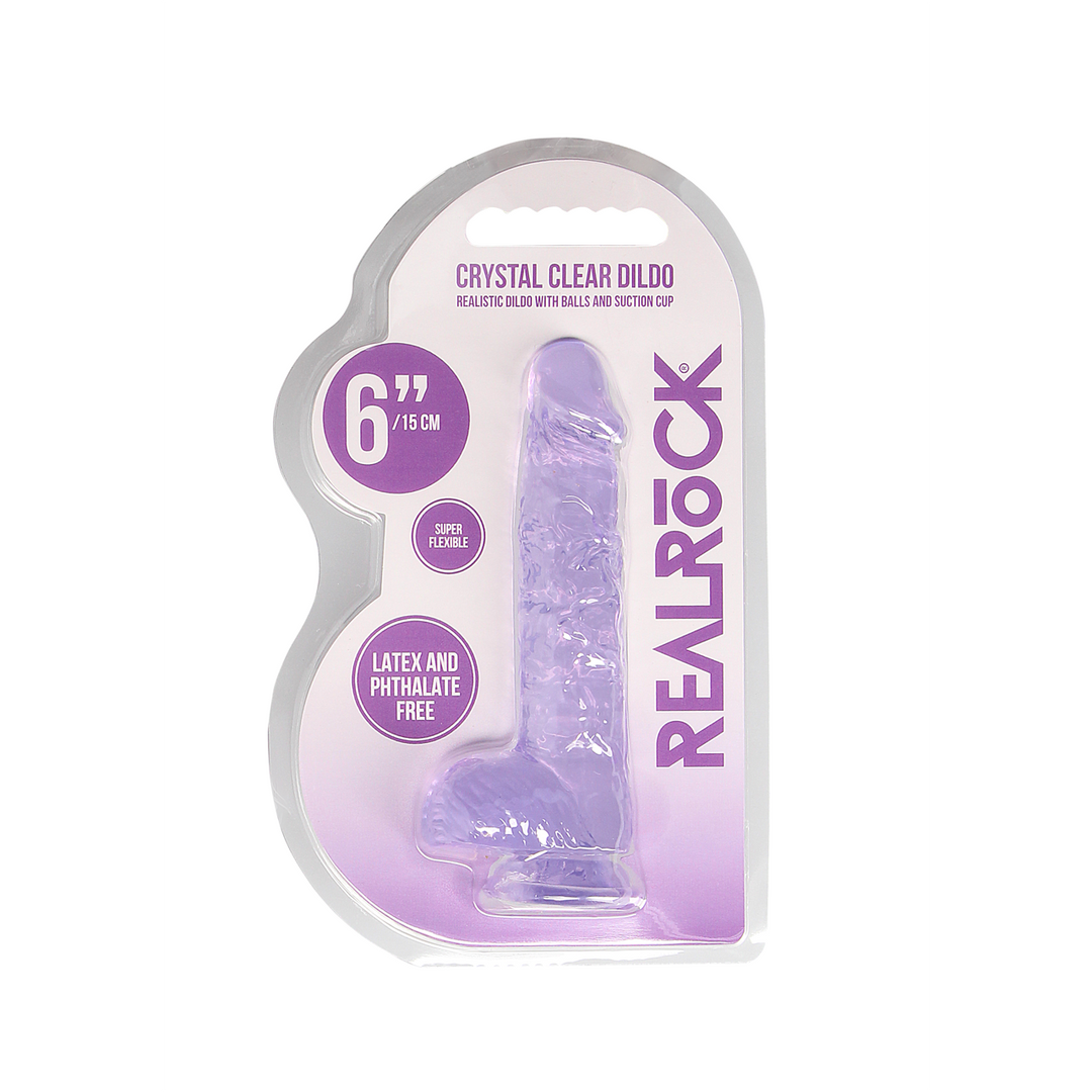 Realistische Dildo met Ballen – 6 / 15 cm