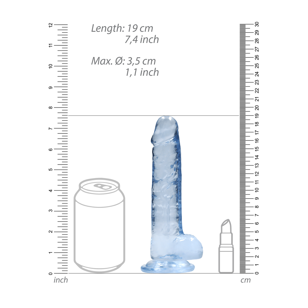 Realistisch Dildo met Ballen – 7 / 17 cm