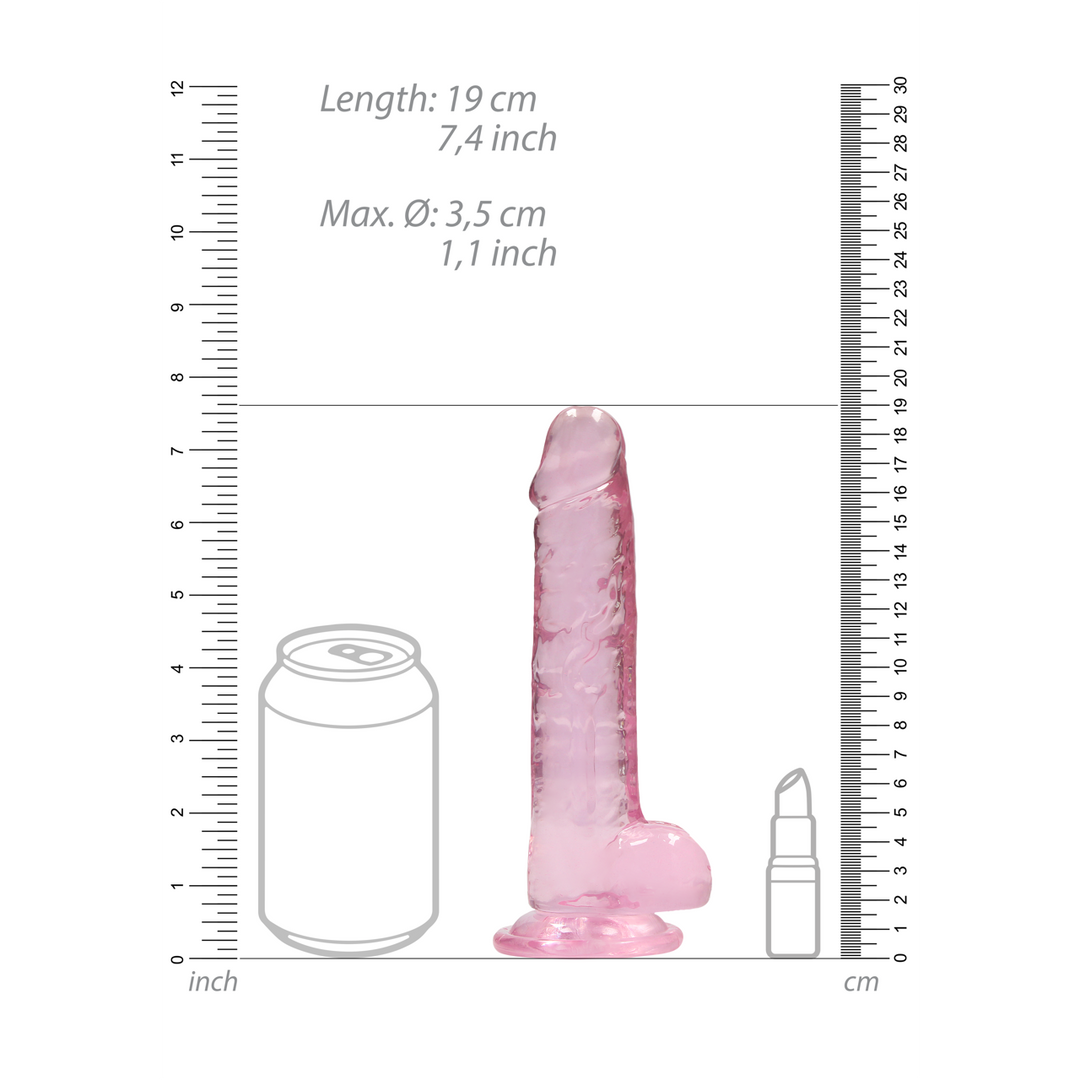 Realistisch Dildo met Ballen – 7 / 18 cm