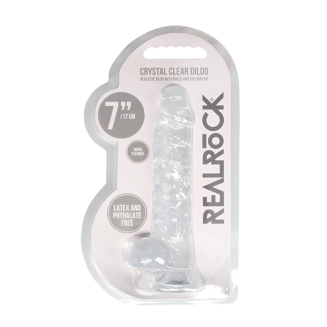 Realistische Dildo met Ballen – 7 / 18 cm