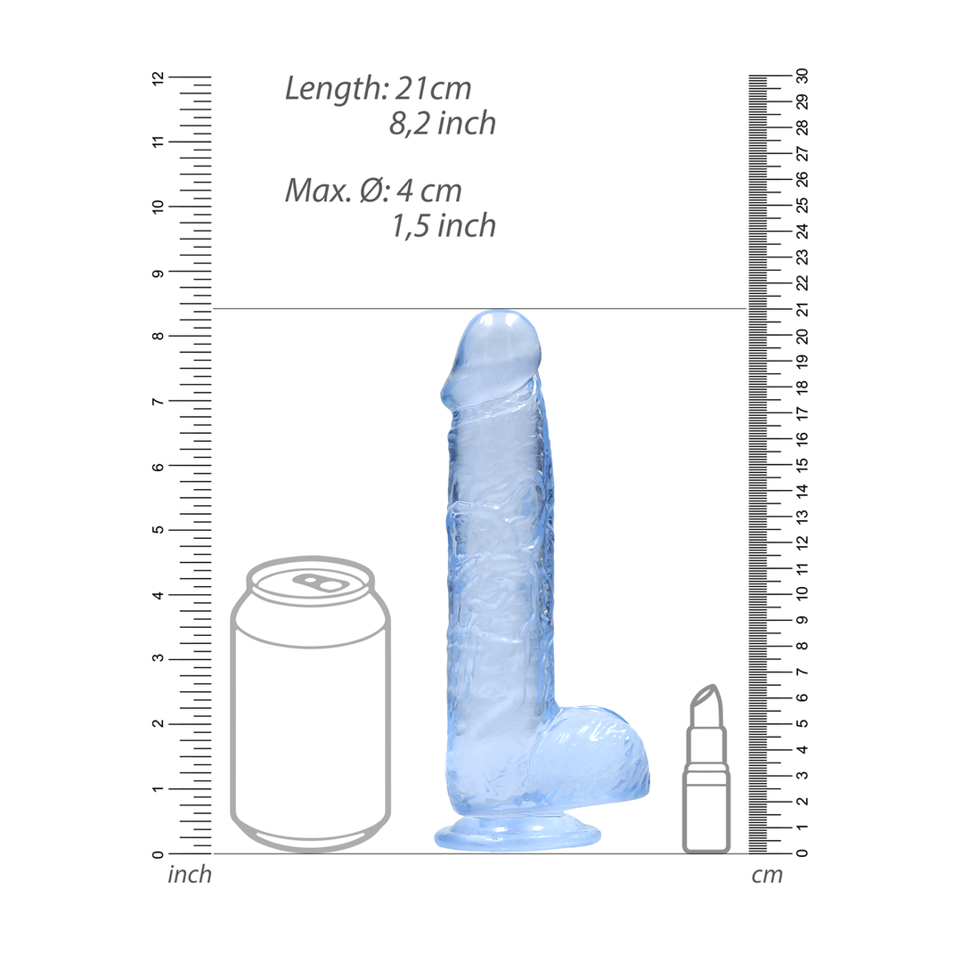 Realistische Dildo met Ballen – 8 / 21 cm