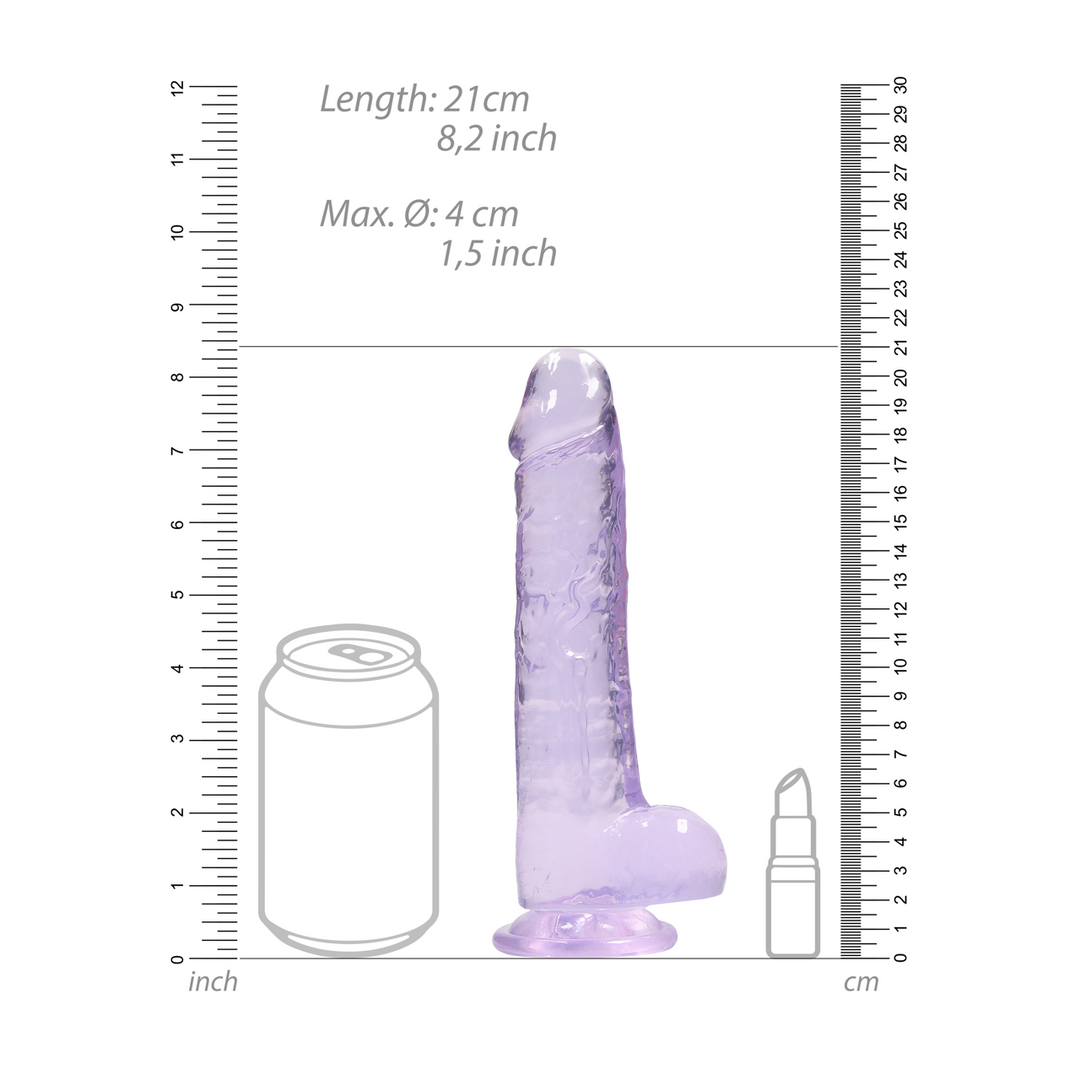 Realistische Dildo met Ballen – 8 / 21 cm