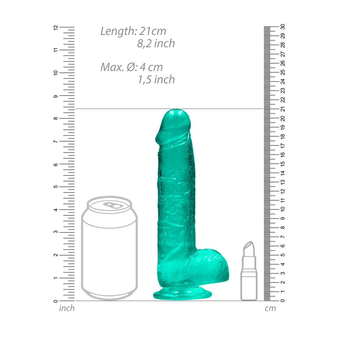 Realistische Dildo met Ballen – 8 / 21 cm