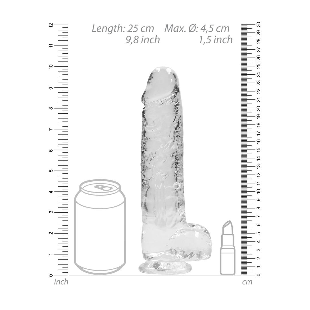 Realistische Dildo met Ballen – 9 / 23 cm