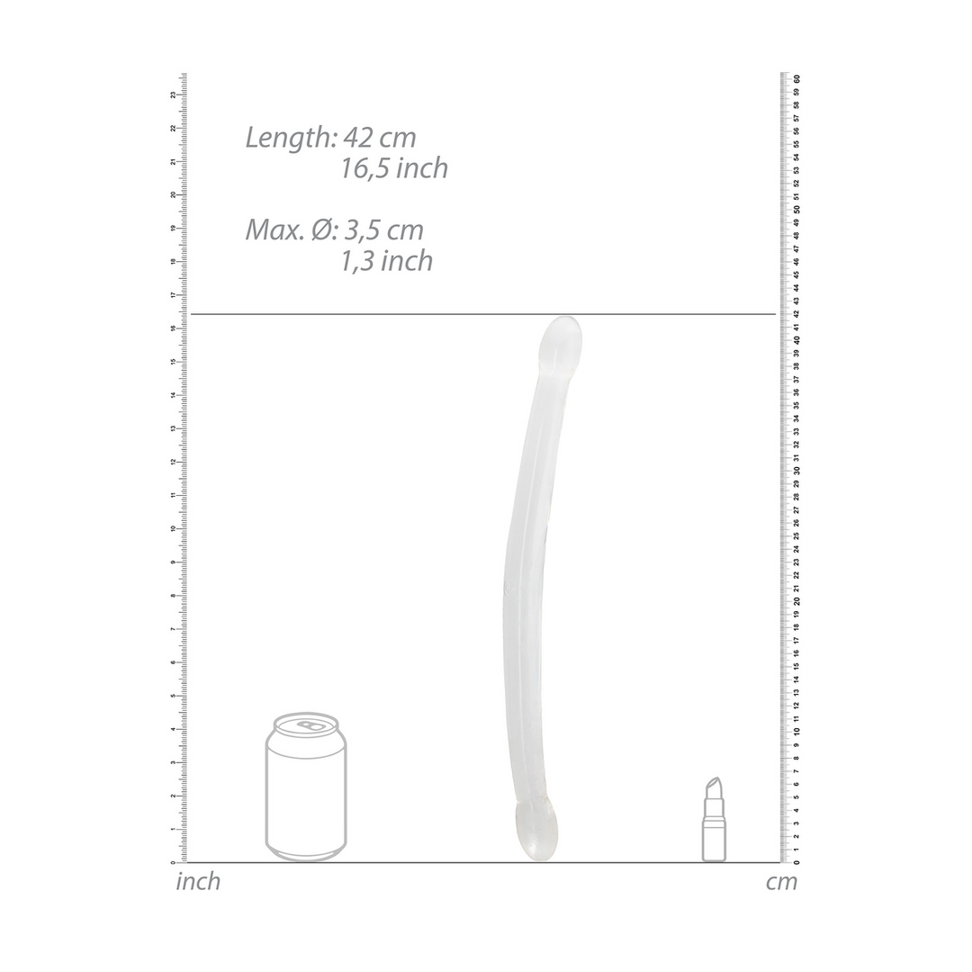 Niet-realistische Double Dong – 17 / 42 cm