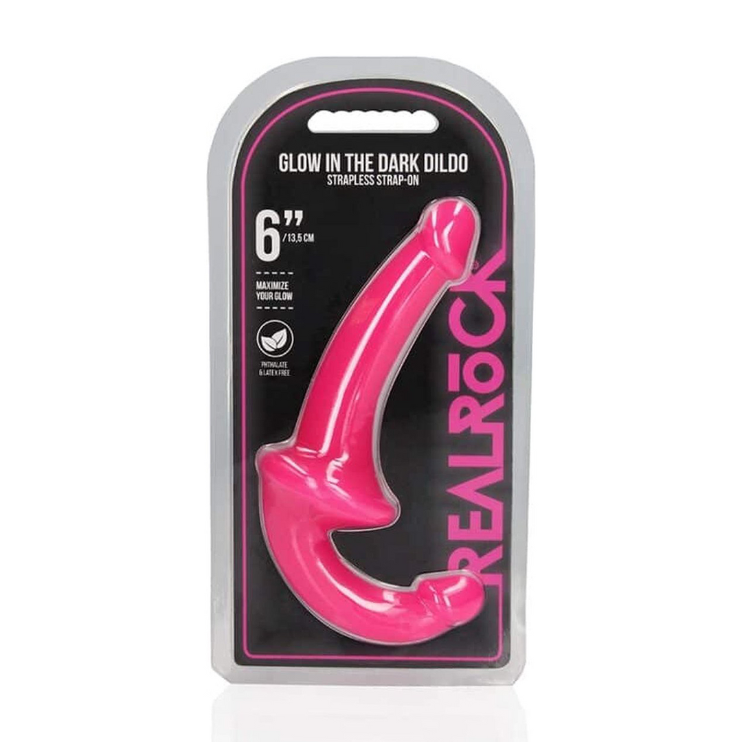 Strapless Strap-On – Glow in the Dark – 6” / 13,5 cm