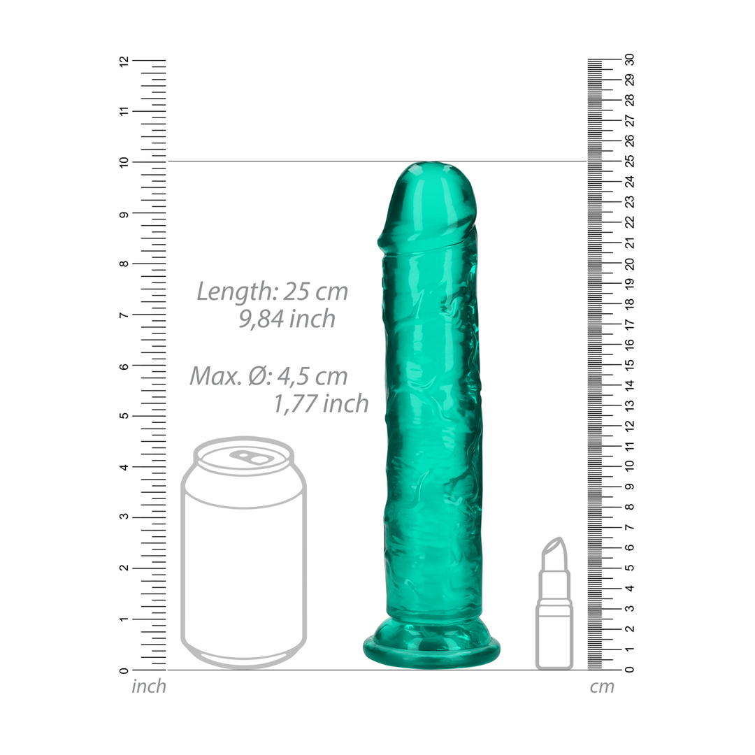 Rechtdoor Realistisch Dildo met Zuignap – 9” / 23