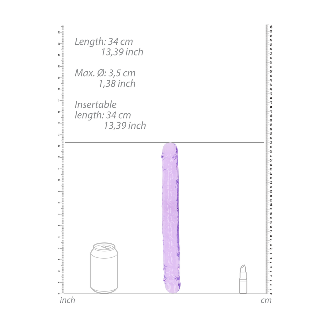 Realistische Double Dong – 13” / 34 cm