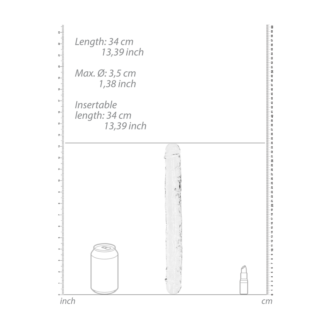 Realistische Double Dong – 13” / 34 cm