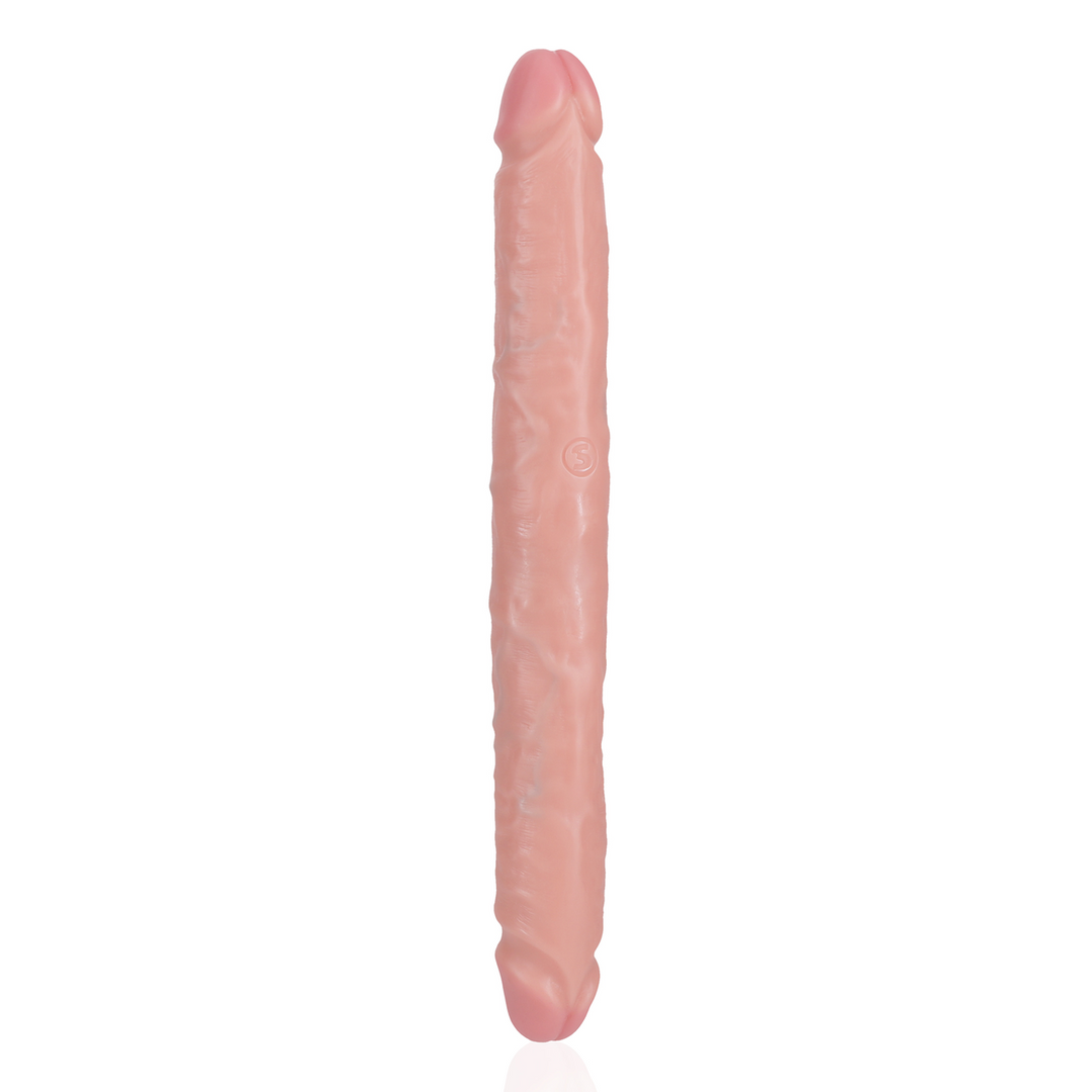 Dildo Doble Punta Delgado 12 / 30,5 cm - Flesh