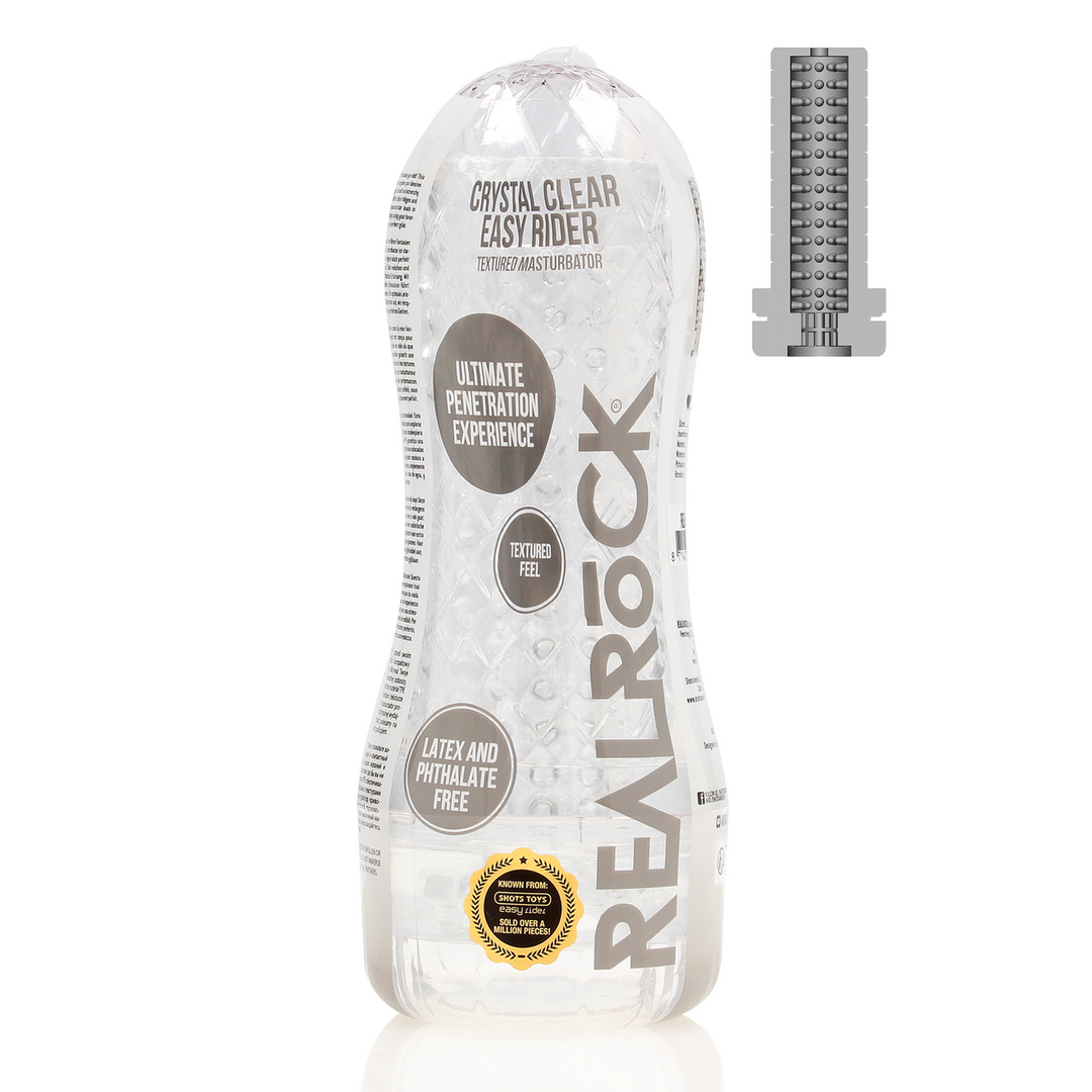 Easy Rider – Textured Masturbator – Transparant