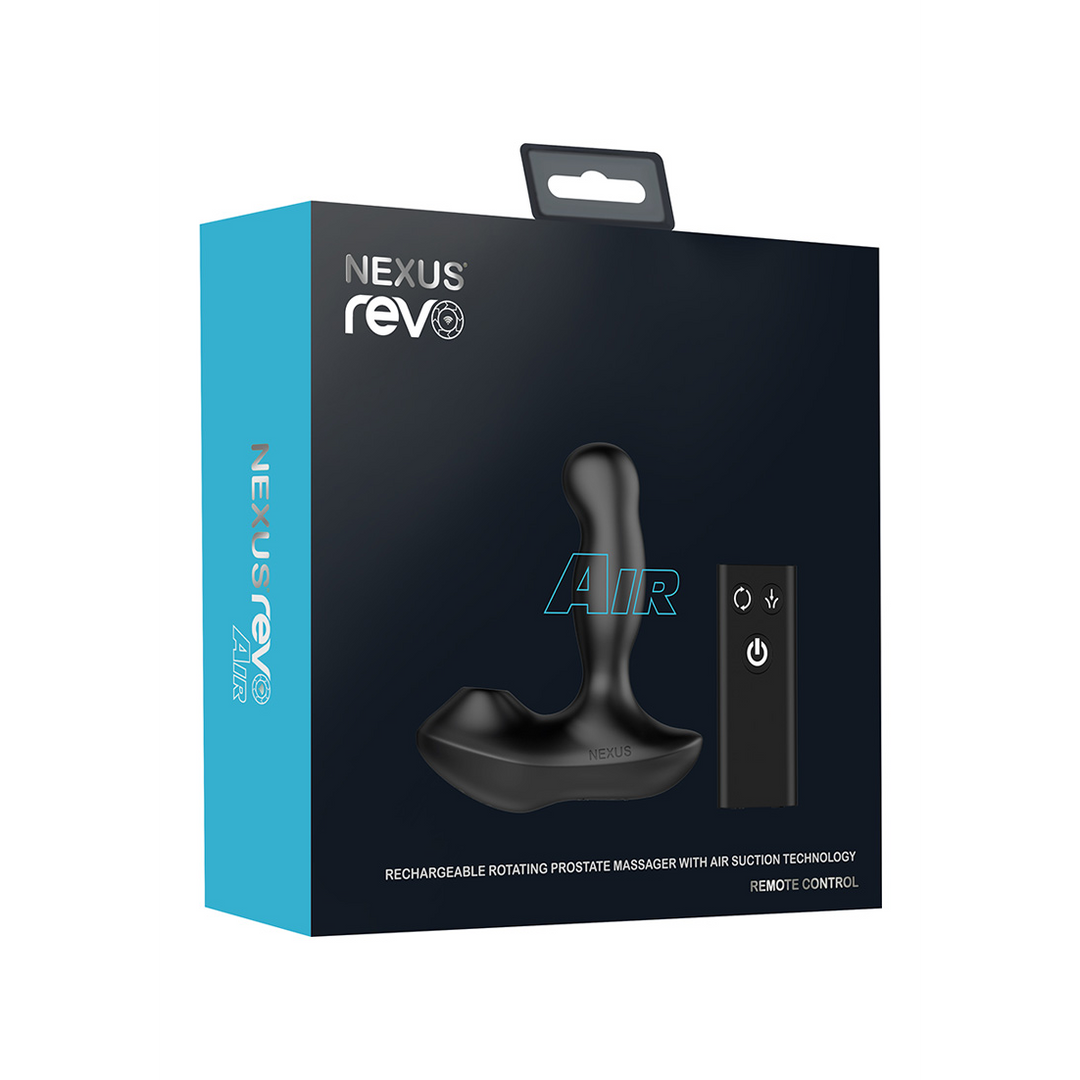 Revo Air – Draaibare Prostaat Massager met Suction en Remote Control