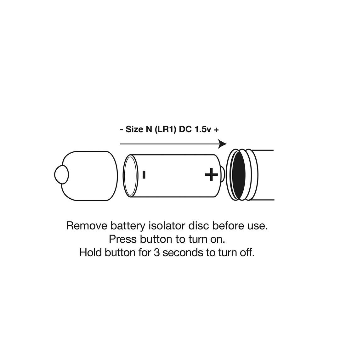 Vibrerende Bullet met 1 Snelheid – 3.15 / 80 mm