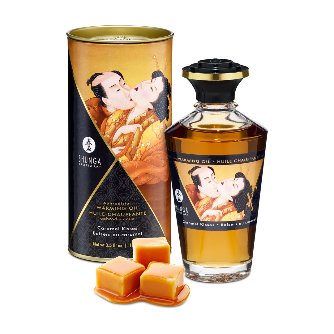Aceite Aphrodisia - Besos de Caramelo - 3.5 fl oz / 100 ml
