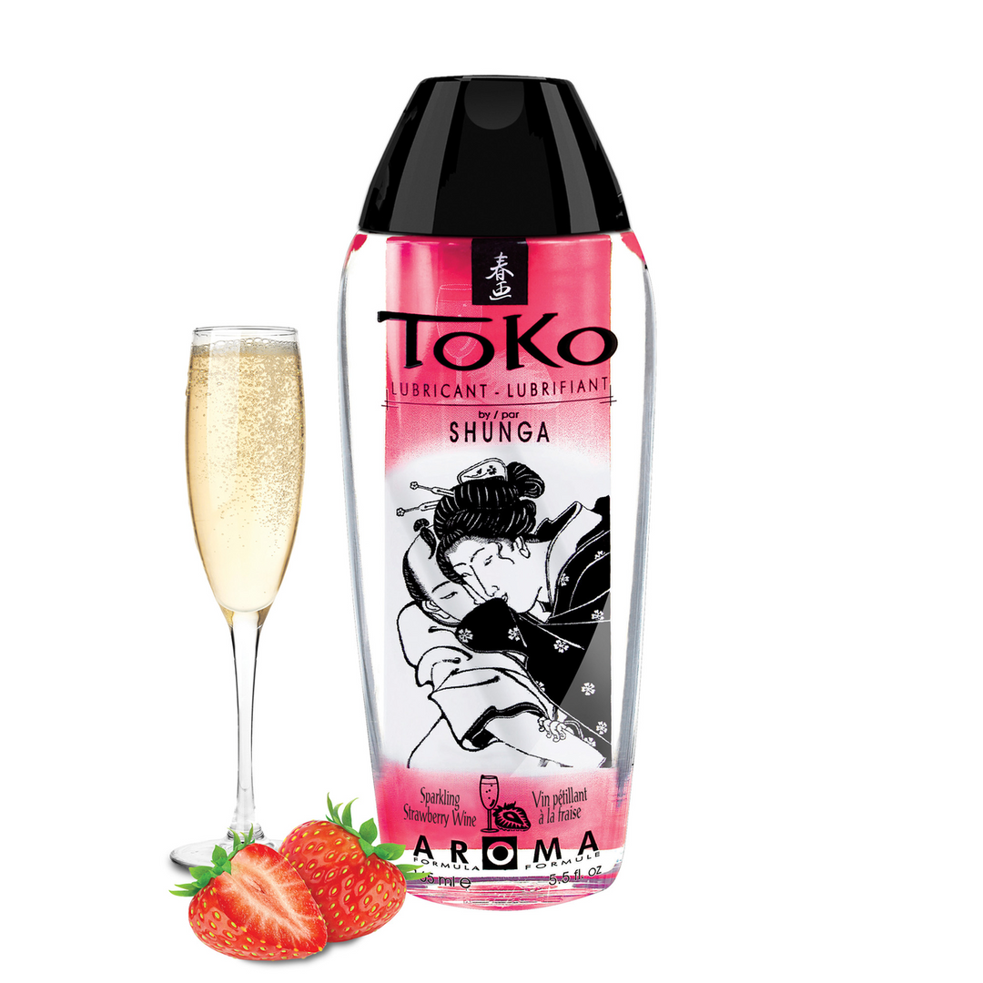 Toko Aroma - Vino Espumoso de Fresa - 5.5 fl oz / 165 ml