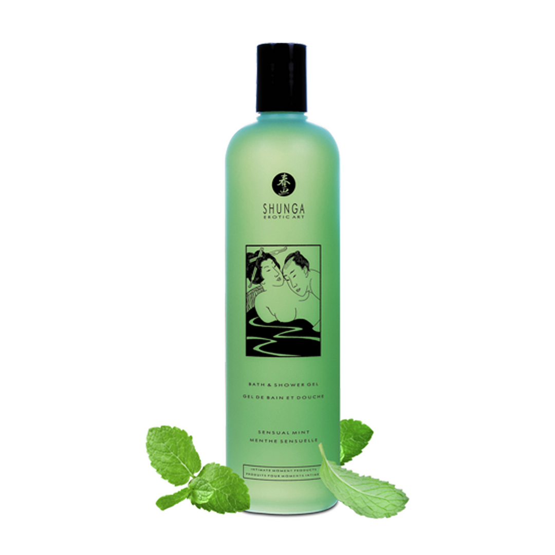 Gel de baño y ducha - Menta sensual - 12.5 fl oz / 370 ml