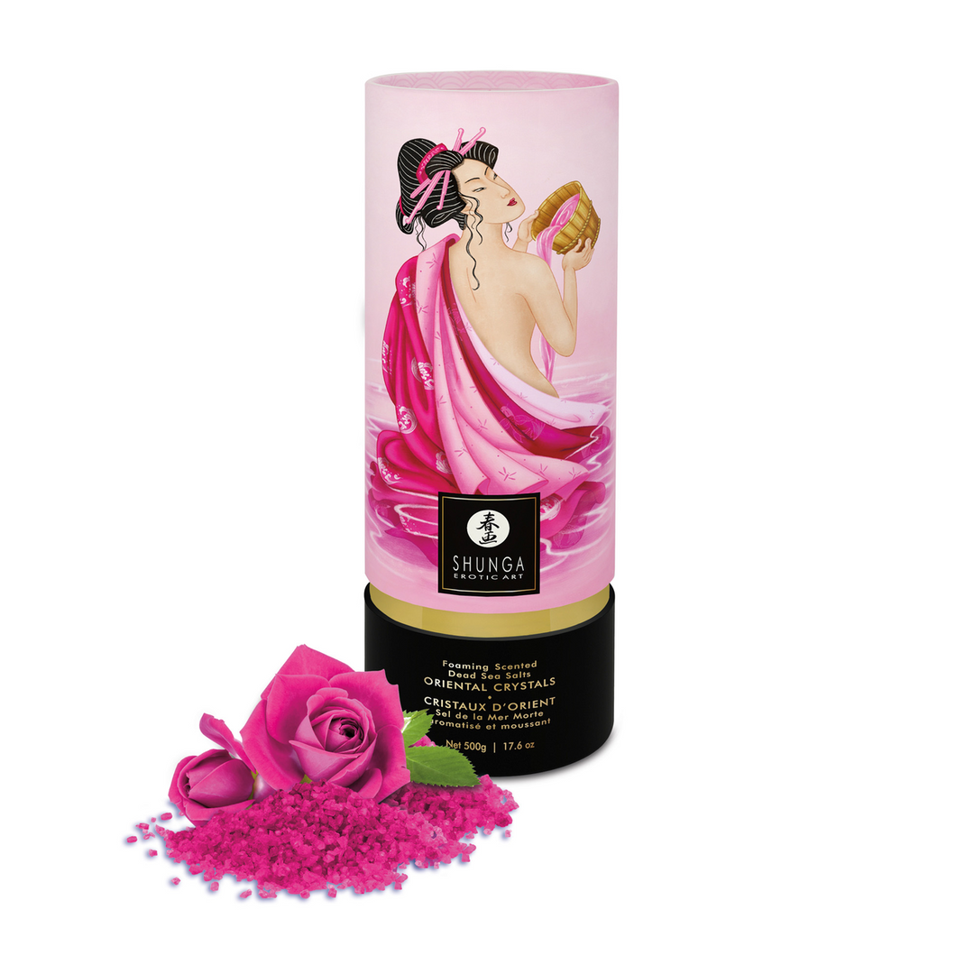Sales de baño cristales orientales - Aphrodisia - 17.6 oz / 500 gr