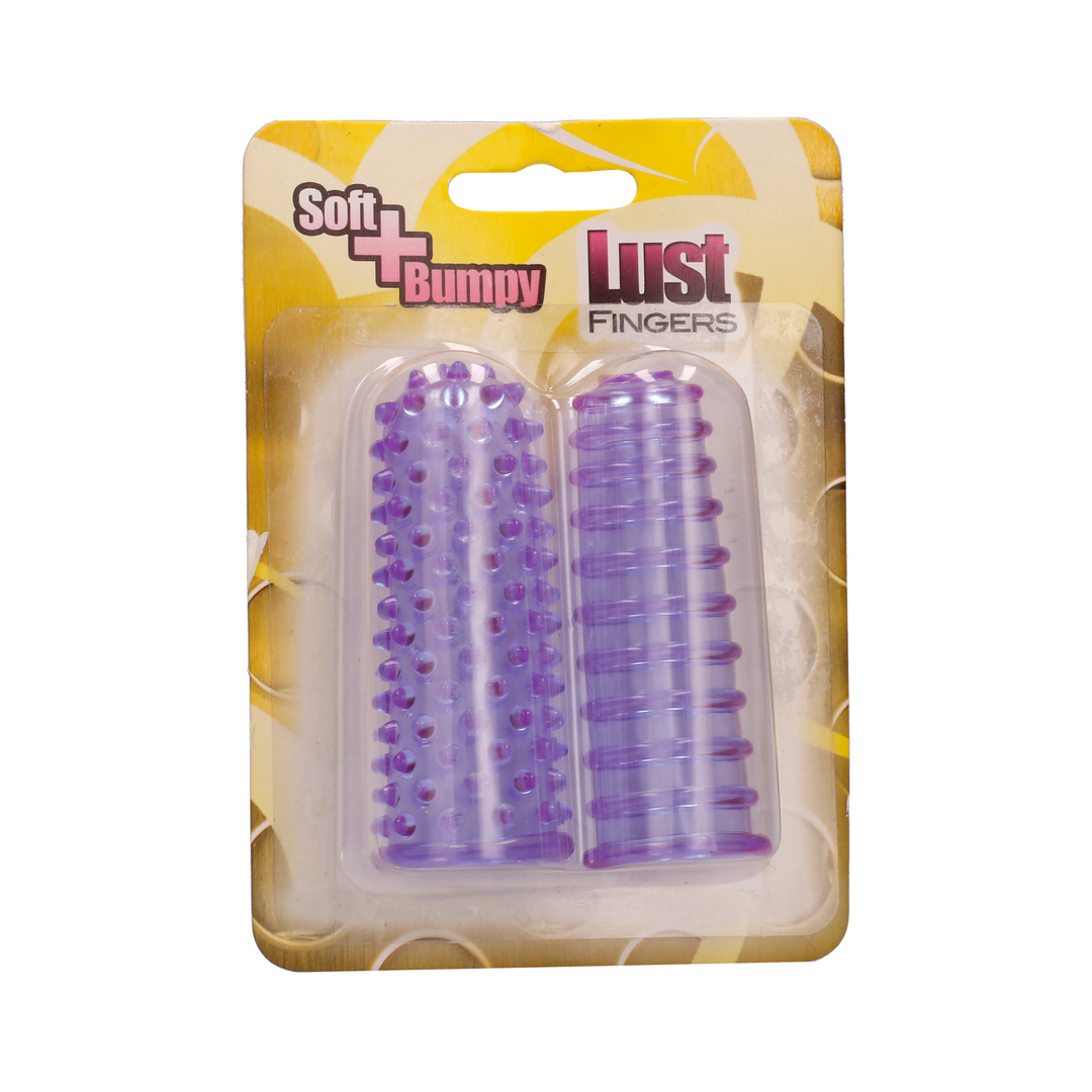 Lust Finger – Stimulerende Zachte Vinger Mouwen met Textuur