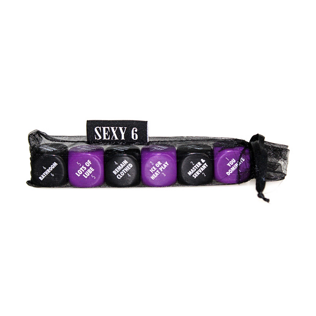 Sexy 6 Dobbelstenen – Sexy Kinky Dobbelstenen