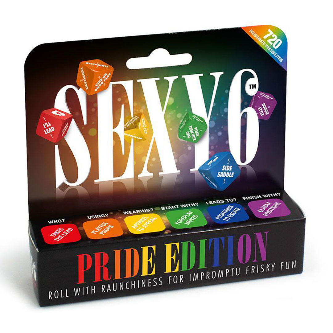 Sexy 6 Dobbelstenen – Sexy Pride Dobbelstenen